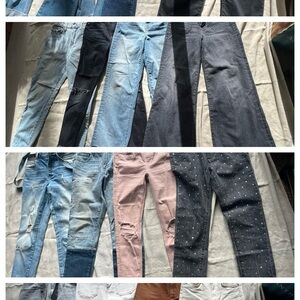 Entire denim wardrobe!! 00-1. Mother, Madewell, free people, Hollister, more